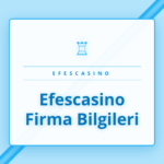 Efescasino firma bilgileri ve kurumsal kimlik logosu detayı