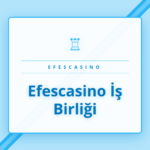 Efescasino iş birliği programı ile kazanç sağlayan bir partner लैपटॉप başında çalışıyor.