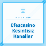 Efescasino kesintisiz kanallar üzerinden platforma güvenli giriş yapan kullanıcı