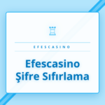 Efescasino şifre sıfırlama sayfasında e-postasını giren kullanıcı