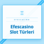 Efescasino slot türleri için hazırlanmış çeşitli ve renkli oyun logoları