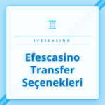 Efescasino transfer seçenekleri ve ödeme yöntemleri grafiği.